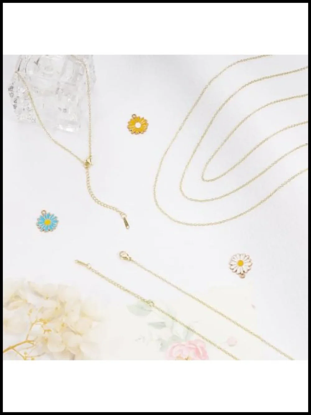 Bulk 20pc 14K Gold Plated Stainless Steel Cable Chain Necklace DIY Supplies